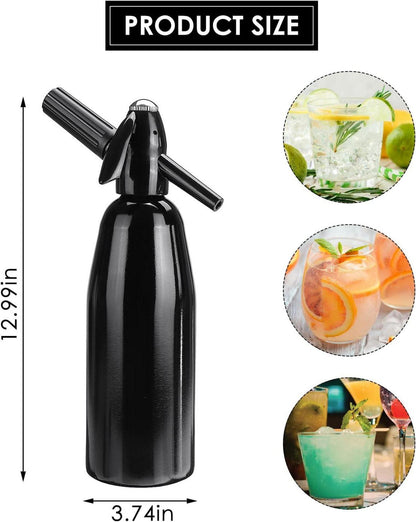 Sodasprudler 1L für hausgemachte Säfte, Cocktails, Getränke