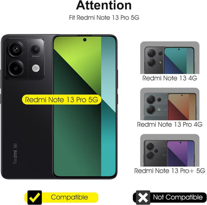 Displayschutzfolie Xiaomi Redmi Note 13 Pro 5G Panzerglas 9H