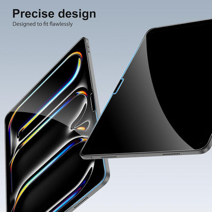 Panzer Schutz Glas für iPad Pro 13 Zoll M4 (2024), HD-Klarheit, 9H