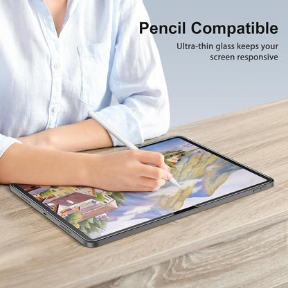 Panzer Schutz Glas iPad Pro 13 Zoll M4 2024 9H Härte 2 Stück