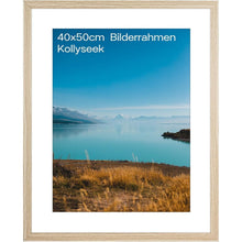Kollyseek Bilderrahmen 40x50cm MDF Acrylglas-Holz Wohnzimmer