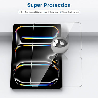 Panzer Schutz Glas iPad Pro 11 M4 (2024) 2 Stk. Schutzfolie