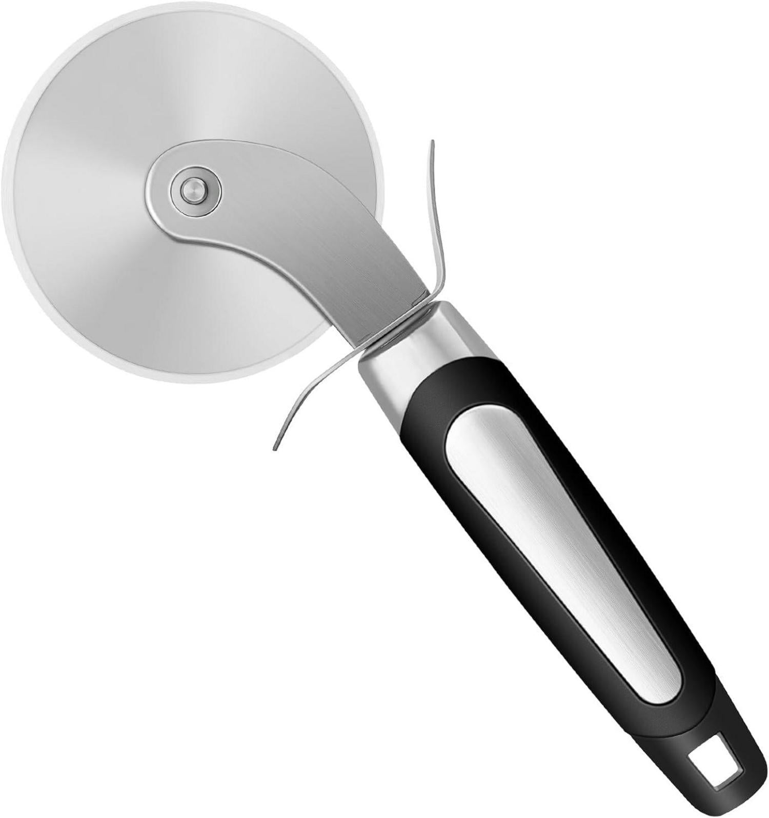 Pizzaschneider mit scharfer Klinge für Krusten und Torten