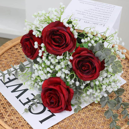 Künstliche Schleierkraut Blumen Hochzeit Dekoration 36 Stück