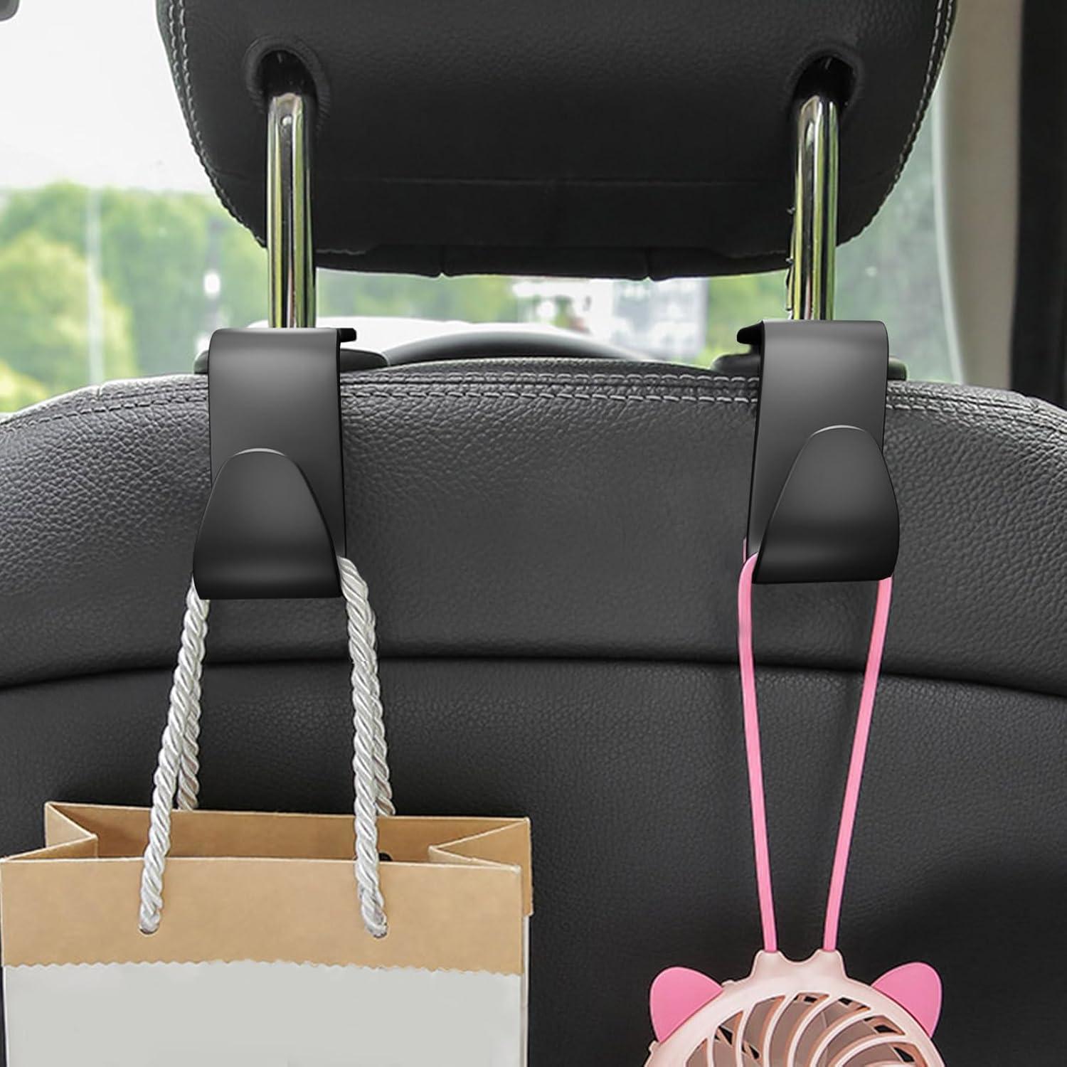 Kopfstützenhalterung Auto Haken 4er Set Schwarz Bestes Geschenk