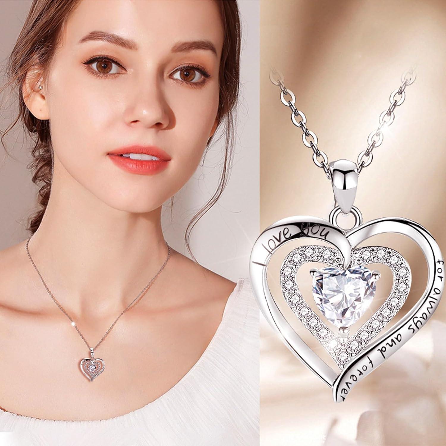 Ewige Rosen Box Silber für Muttertag Valentinstag Hochzeit Jahrestag