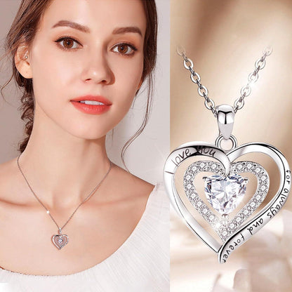 Ewige Rosen Box Silber für Muttertag Valentinstag Hochzeit Jahrestag