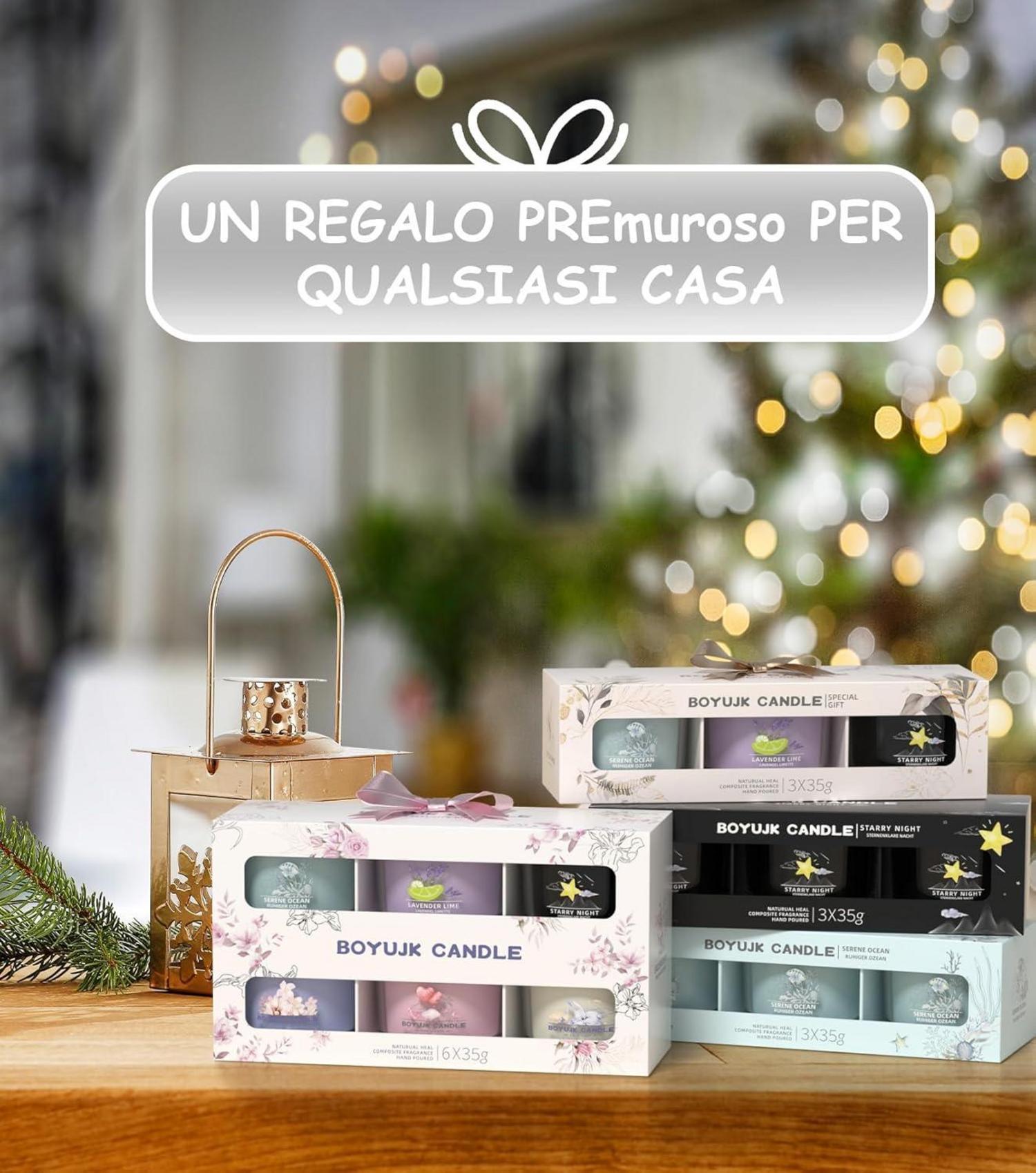 Duftkerzen Geschenkset für Frauen | Entspannungsgeschenk | 3er Set