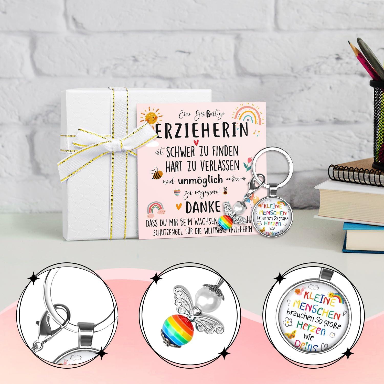 Schutzengel Schlüsselanhänger Dankeschön Geschenk Lehrerin Erzieherin
