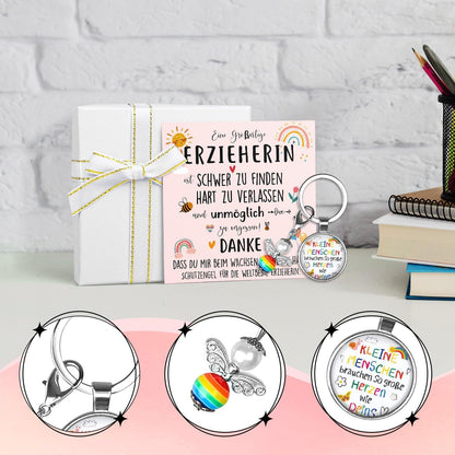 Schutzengel Schlüsselanhänger Dankeschön Geschenk Lehrerin Erzieherin