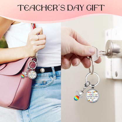 Schutzengel Schlüsselanhänger Anhänger Dankeschön Geschenk Erzieher Lehrer