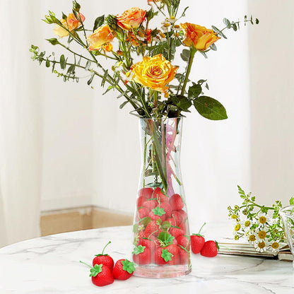 Künstliche Erdbeeren Plastik Obst Deko Lebensecht DIY Party Ornament