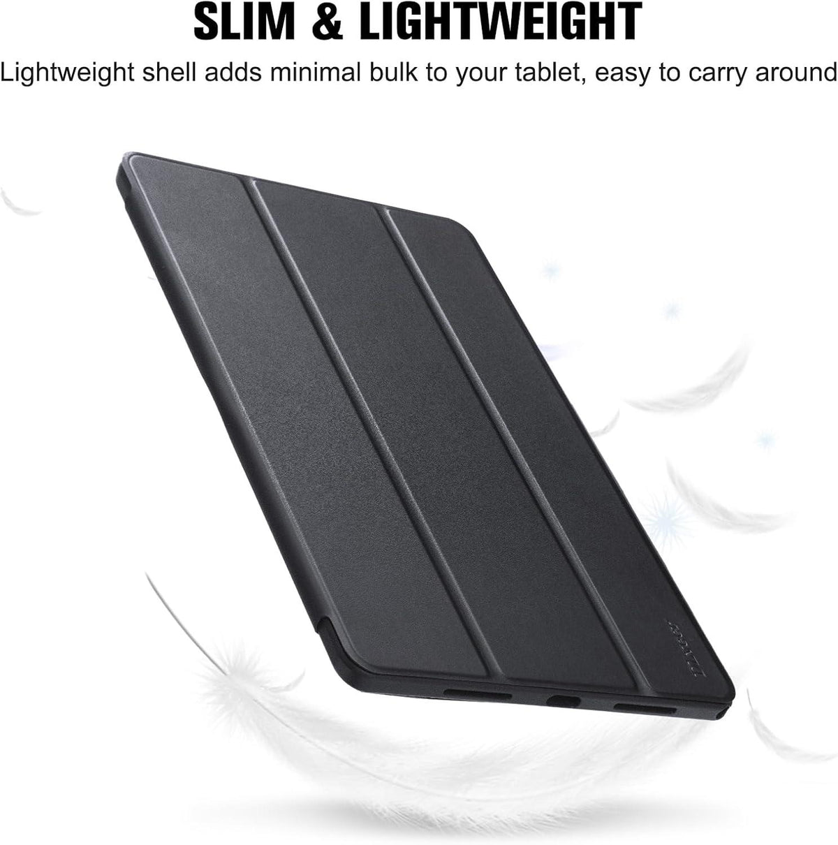 Lenovo Tab M11 11'' Hülle mit Stifthalter Schwarz TPU Rückseite Standfunktion