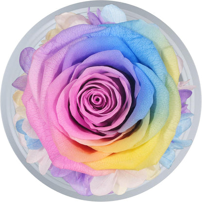 Ewige Rose Engel Figur Geschenk Mama Muttertag Handgefertigt