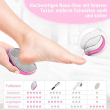 Nano Glas Hornhautfeile Nass Trocken Hornhauthobel Fußpflege