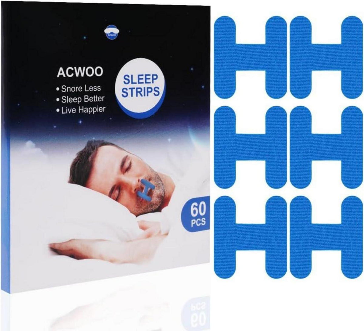 ACWOO Mund Tape Schnarchstopper für besseren Schlaf