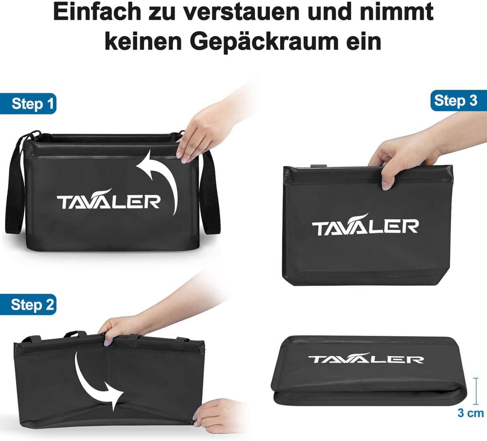 Faltbare Camping Faltschüssel 20L Waschschüssel Outdoor Spülbecken