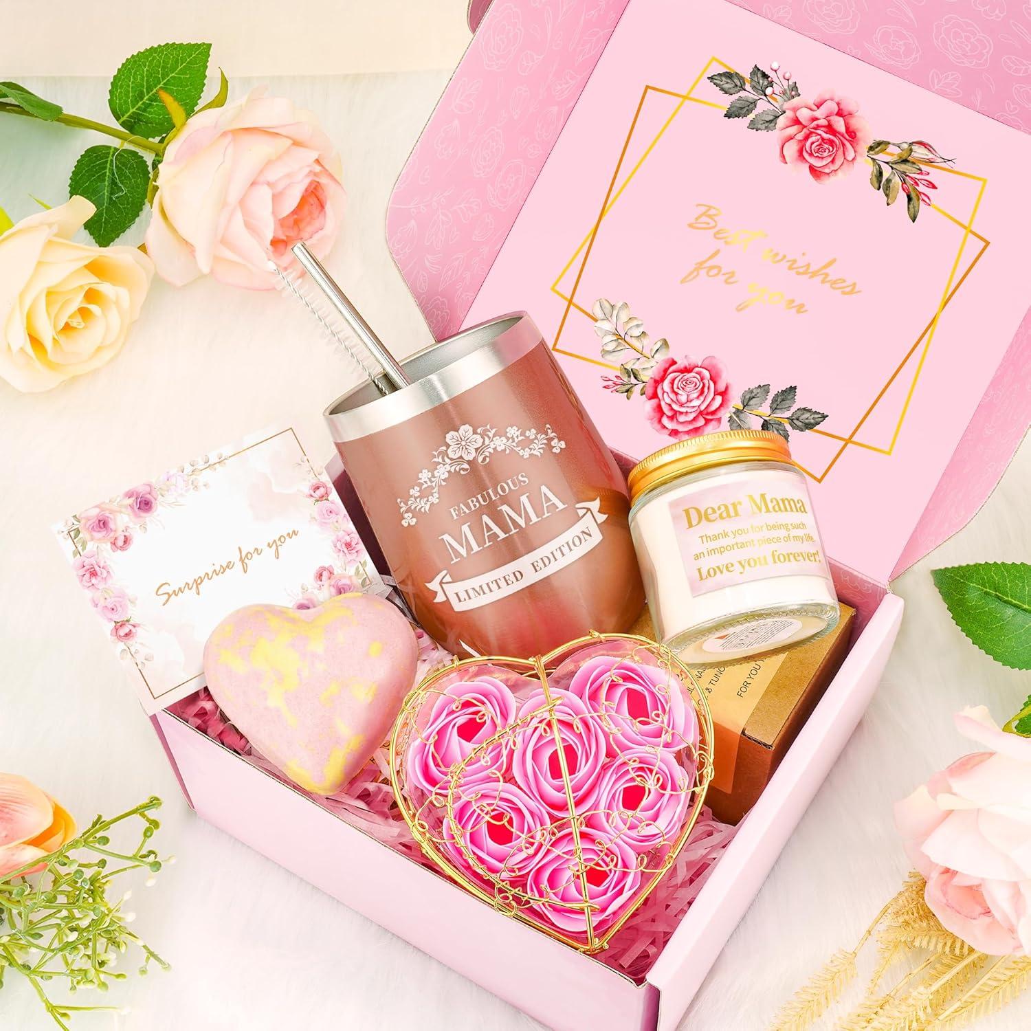 Personalisiertes Muttertagsgeschenk Set Edelstahlbecher