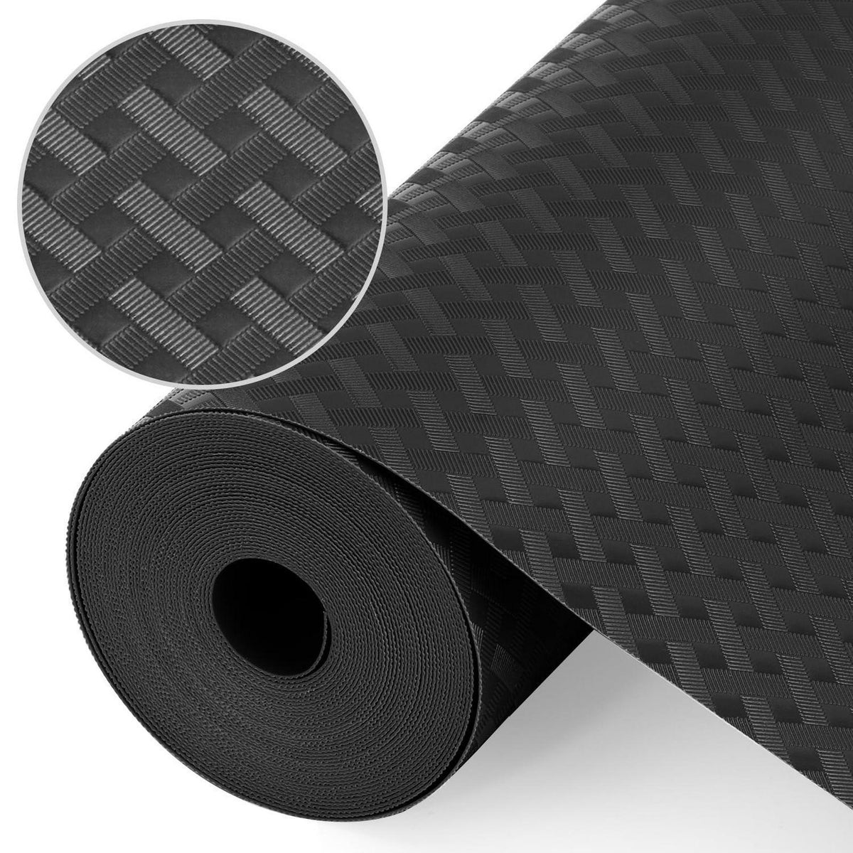 Wasserdichte Schubladenmatte Antirutsch – 50x600cm Schwarz