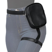 Motorrad Oberschenkeltasche Damen Wasserdicht Schwarz