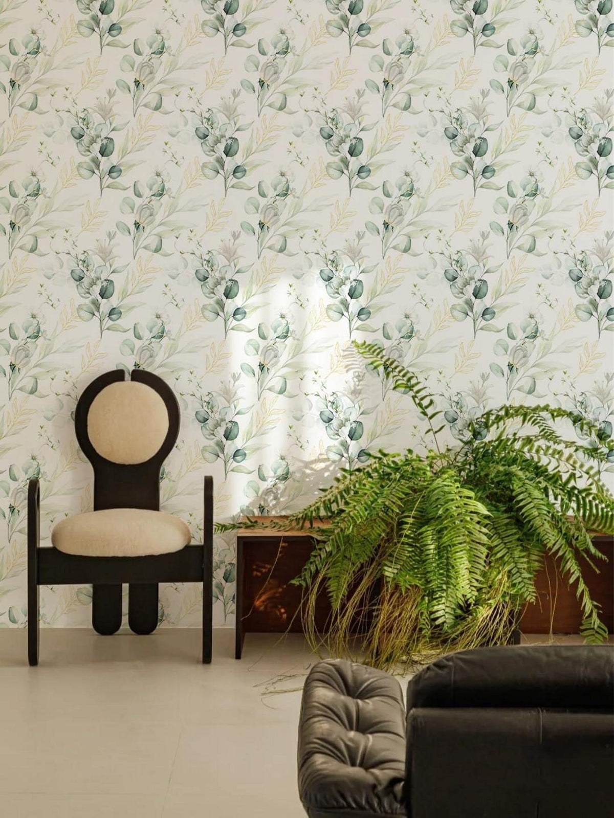 Selbstklebende Blumen Tapete PVC Wandfolie 0.4 x 10 m