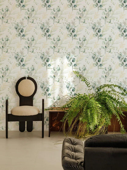Selbstklebende Blumen Tapete PVC Wandfolie 0.4 x 10 m