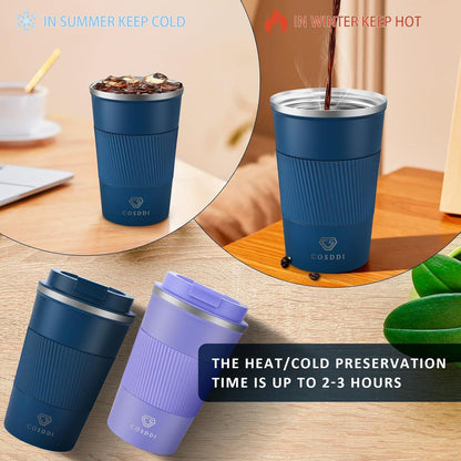 CS COSDDI Thermobecher Edelstahl Travel Mug 18oz Vakuum