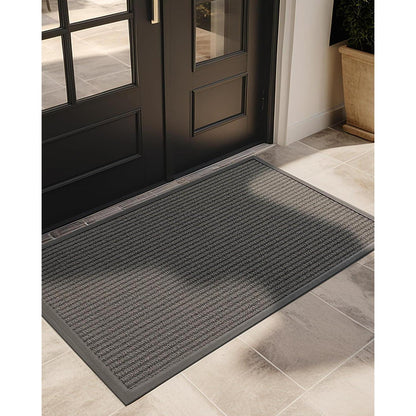Fußmatte Outdoor Grau 80x120cm - Schmutzfangmatte für Haus & Garten