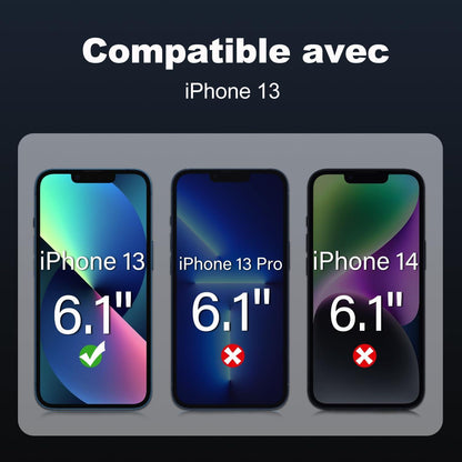 Hartglas Displayschutz iPhone 13+2+2