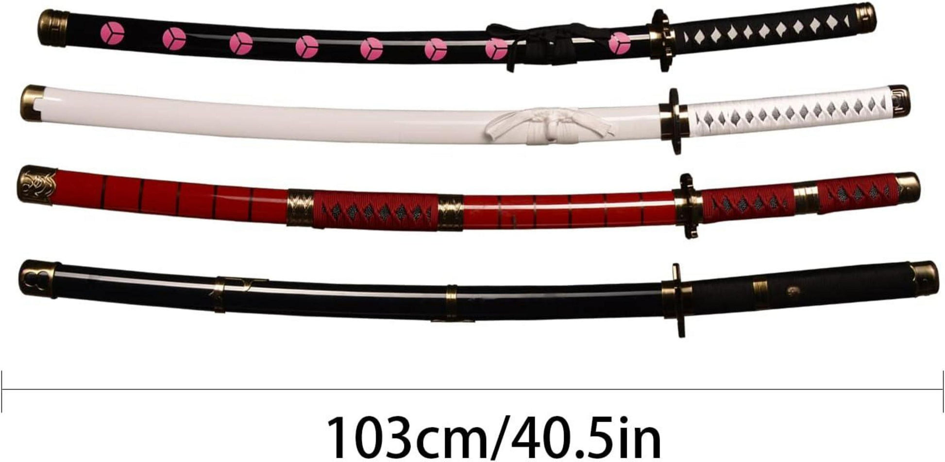 Anime Cosplay Schwert Katana Roronoa Zoro 103cm Bambus