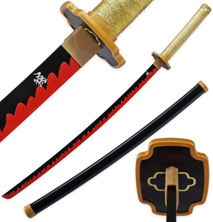 Cosplay Anime Bambus Schwert Katana 103cm Stile Auswahl