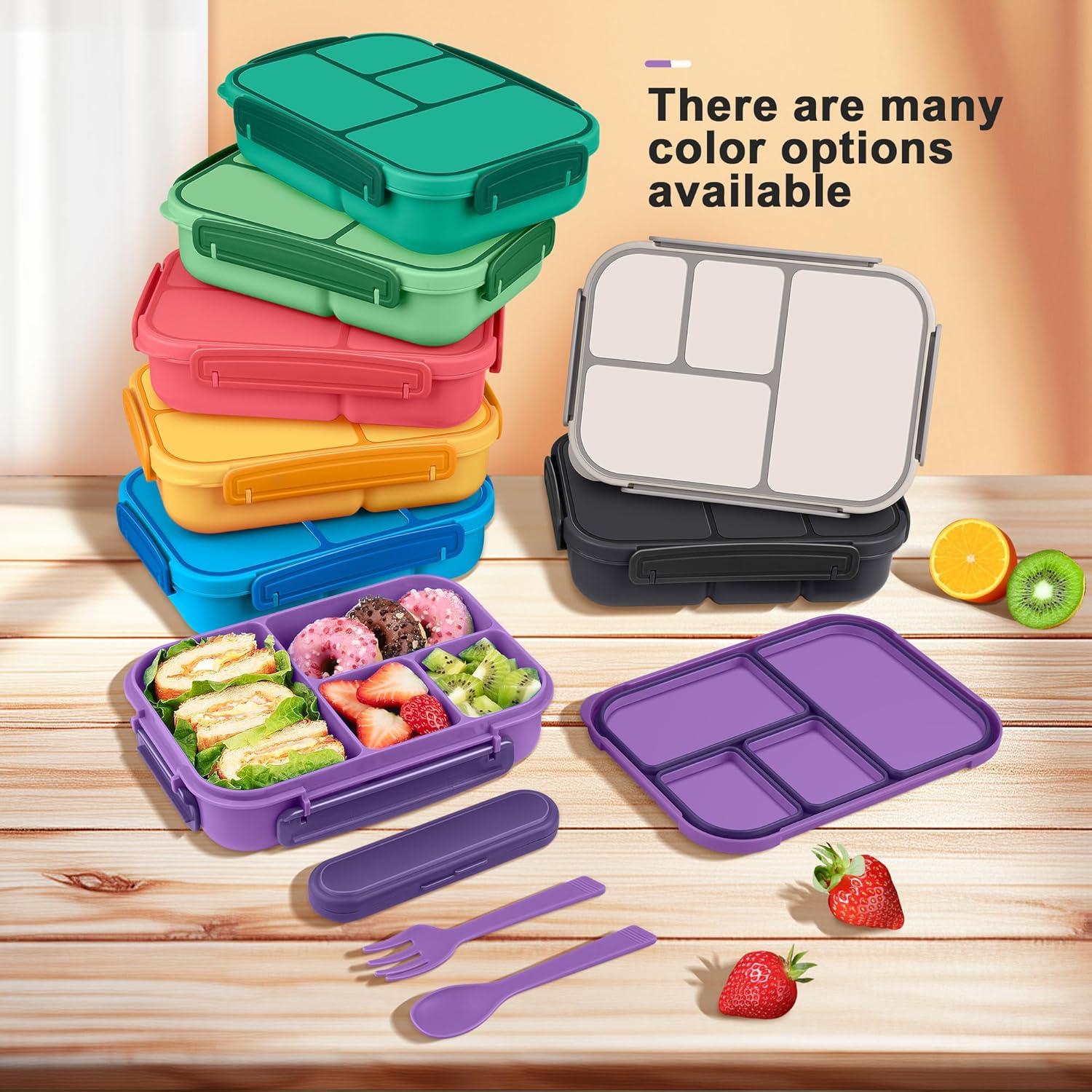 Amathley Bento Box Brotdose Kinder 1200ml Lunchbox Auslaufsicher