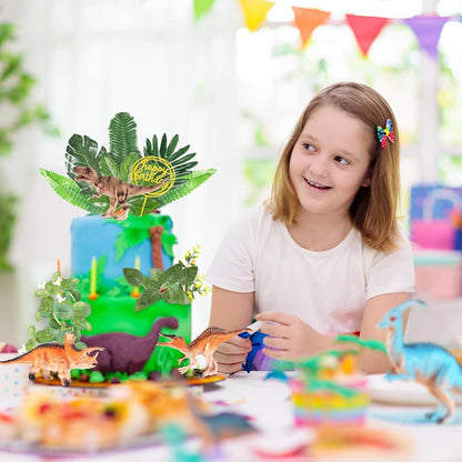 Dinosaurier Kuchendeko Set 25 Stück Cake Topper Geburtstag Party