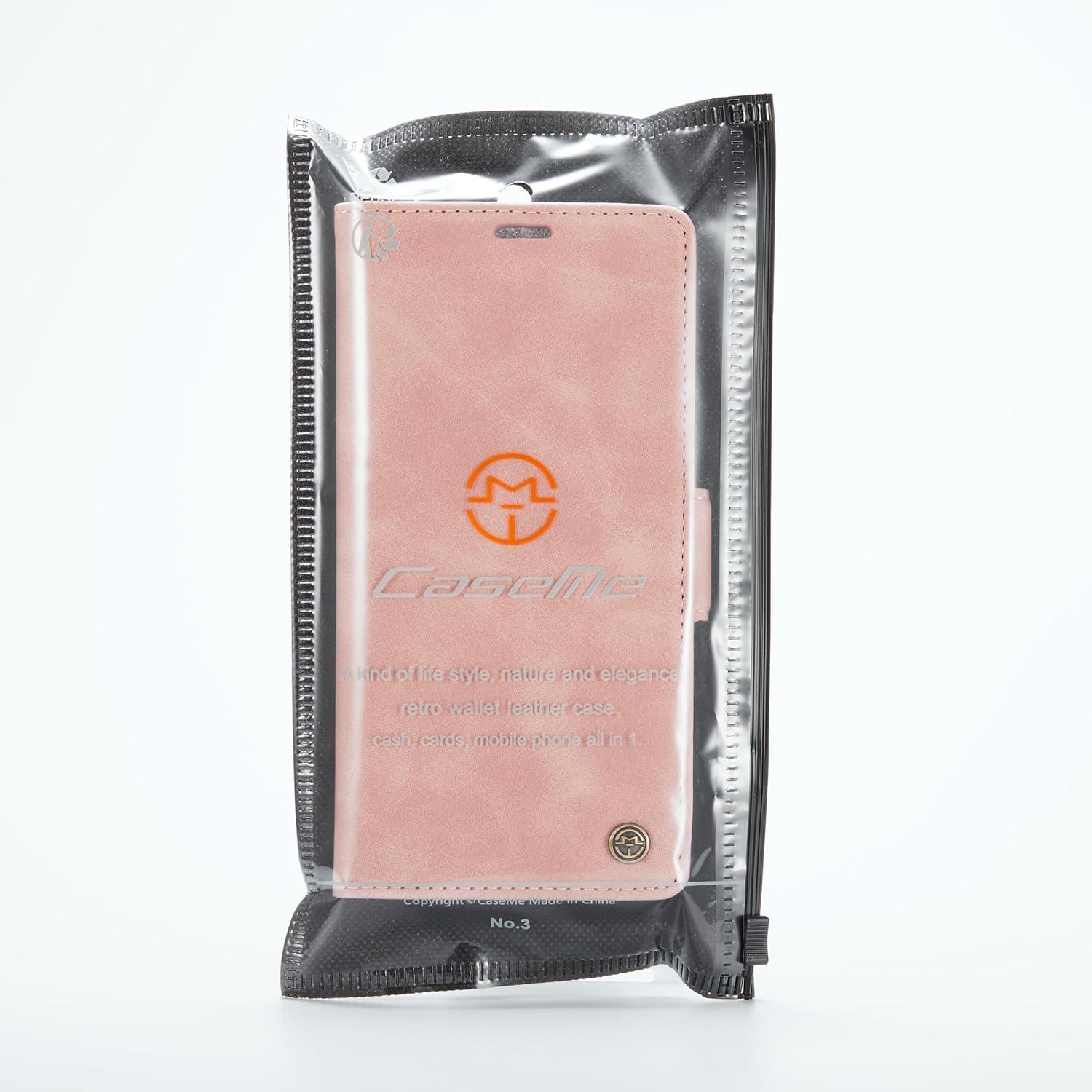 XYGLOW Xiaomi Redmi Note 13 5G Handyhülle PU Leder RFID Rosa