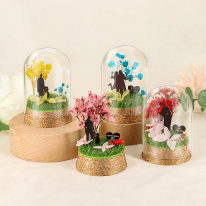 Ewige Blumen Glas Muttertag Geburtstagsgeschenk Mama
