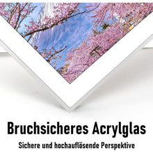 Bilderrahmen Aluminium 30x30 cm Silber Acrylglas