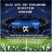 Fußball Armband Einschulungsgeschenke Jungen Geschenkbox 2024