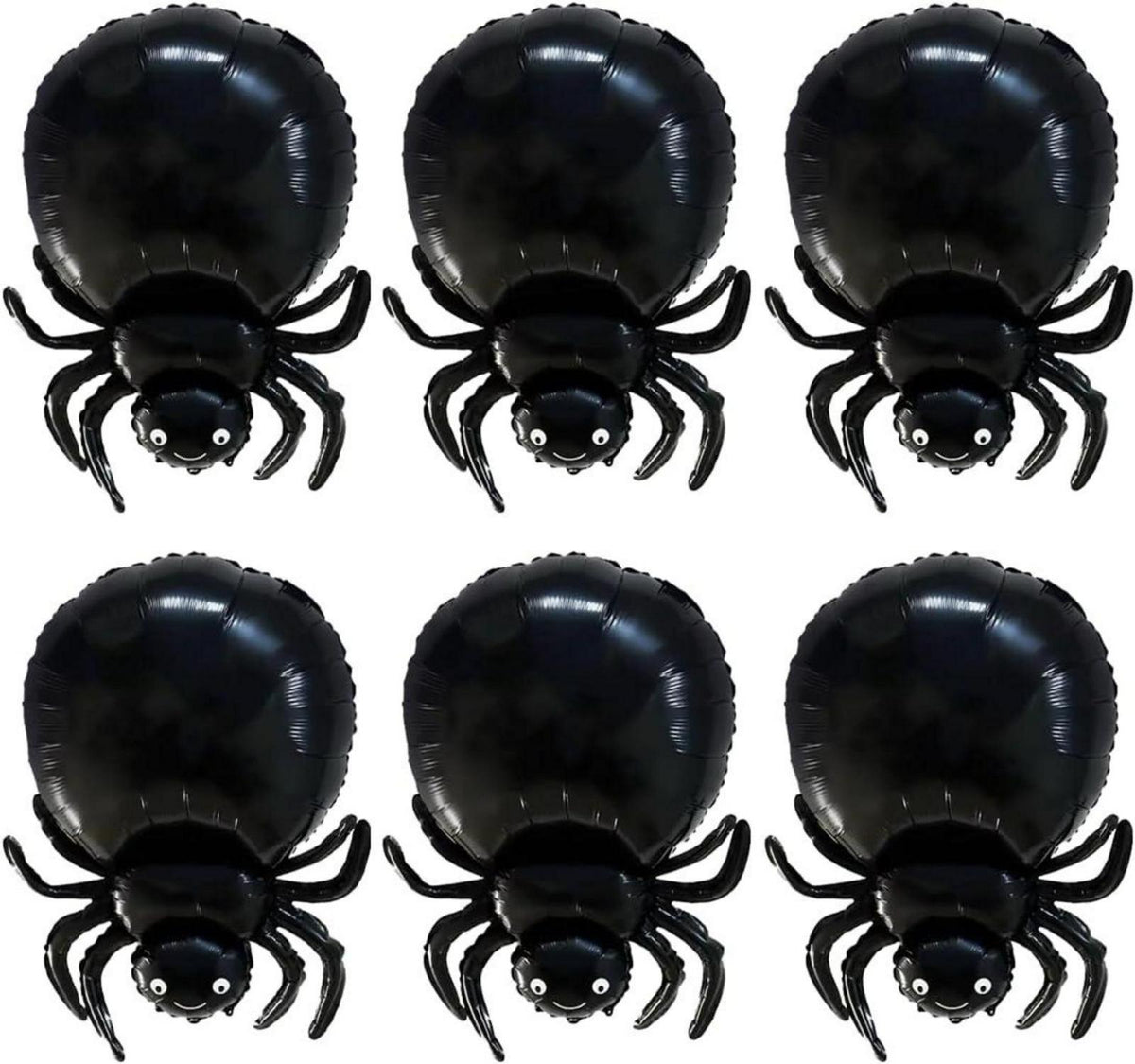 Halloween Spinne Folienballon Set Gruselige Dekoration XXL