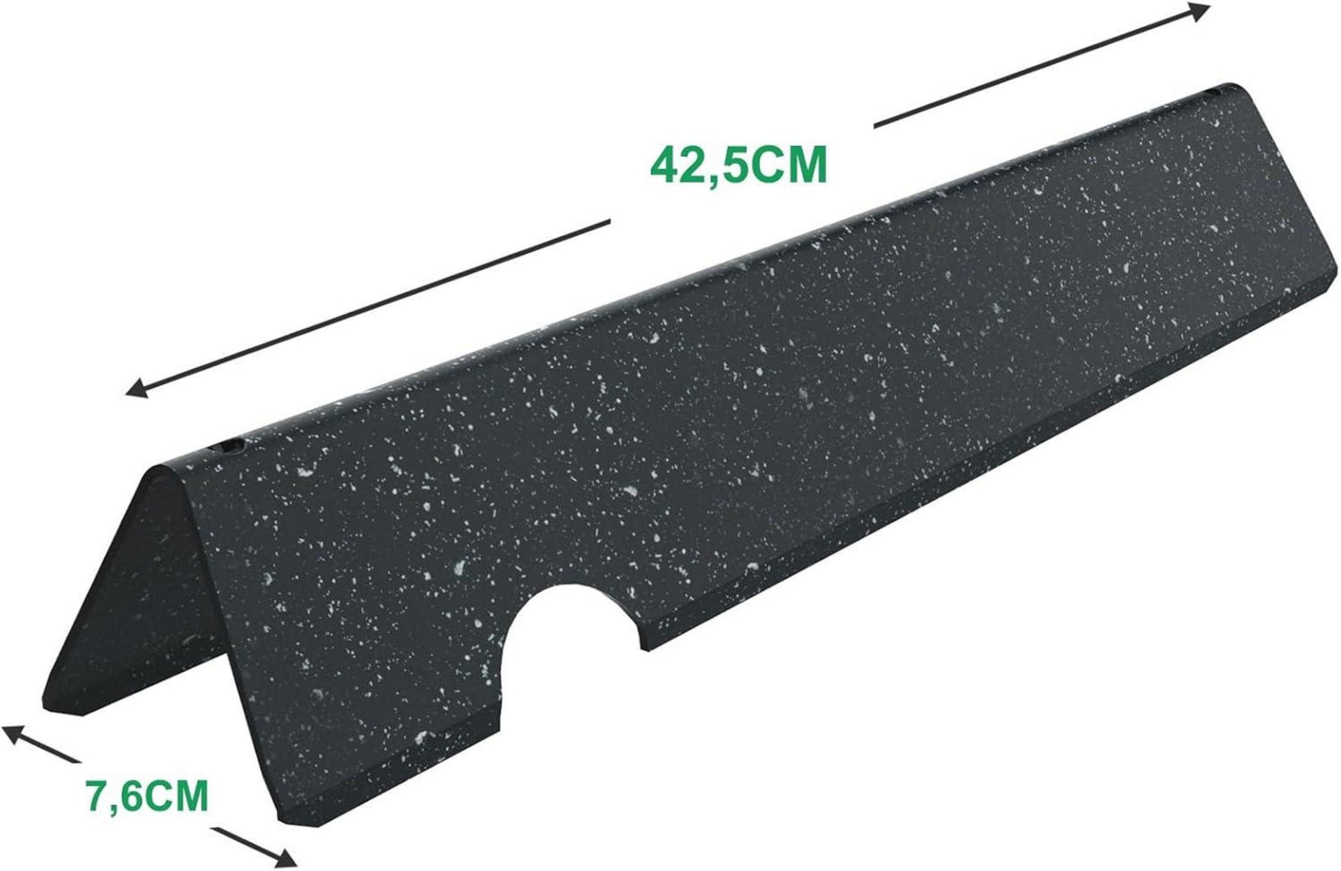 37,5CM Porzellan Emailliert Flavorizer Bars für Weber