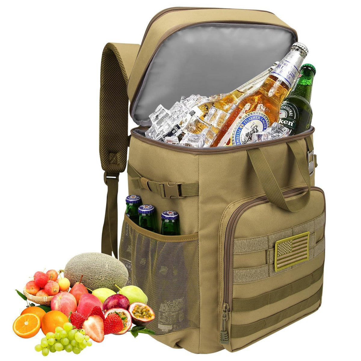 43L Kühlrucksack für Picknick, Camping & Outdoor