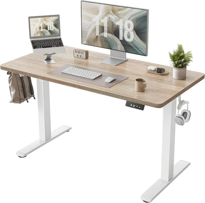 Elektrischer Schreibtisch Höhenverstellbar 120x60 cm Memory Funktion