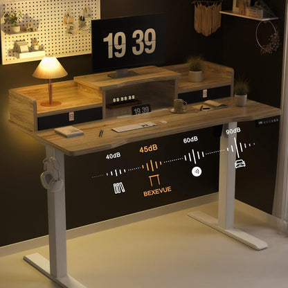Elektrischer Schreibtisch Höhenverstellbar 120x60cm 2