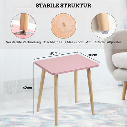 Modern minimalistischer Beistelltisch für Wohn- und Schlafzimmer