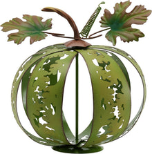 Herbstdeko Gartendeko Kürbis Metall Outdoor 24cm