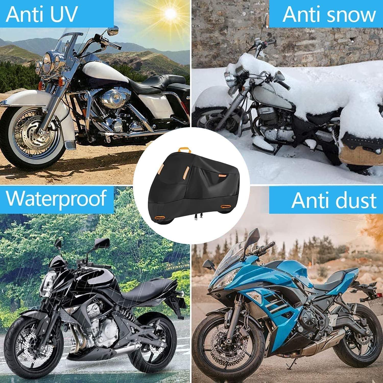 Motorradabdeckplane 300D Wasserdicht Oxford Schutzhülle