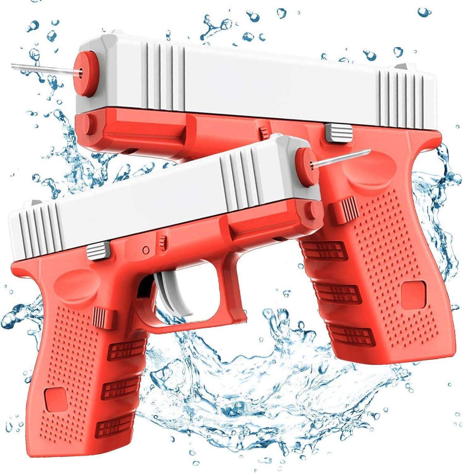 Wasserpistolen-Set für Kinder mit großer Reichweite, 2 Stück