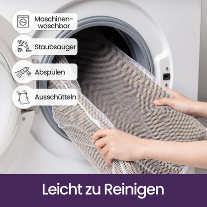 Fußmatte Innen Braun-Blau 120x180 cm – Rutschfest & Saugfähig