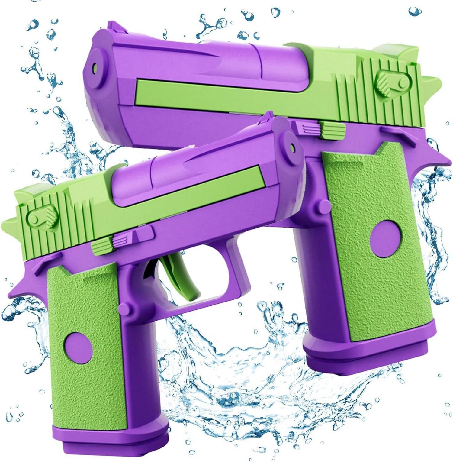 2er Set Mini Wasserpistolen mit großer Reichweite und hoher Qualität
