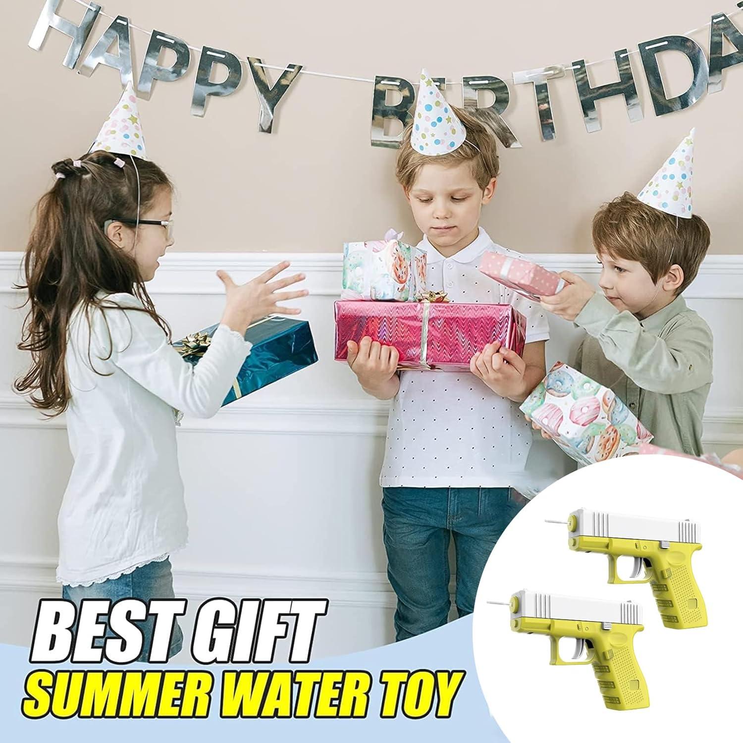 2er Set Wasserpistolen für Kinder, Mini Pistolen, große