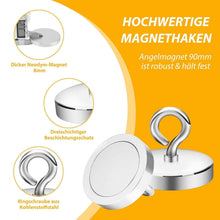 Neodym Magnet 90mm, 450kg Zugkraft, starker Angelmagnet